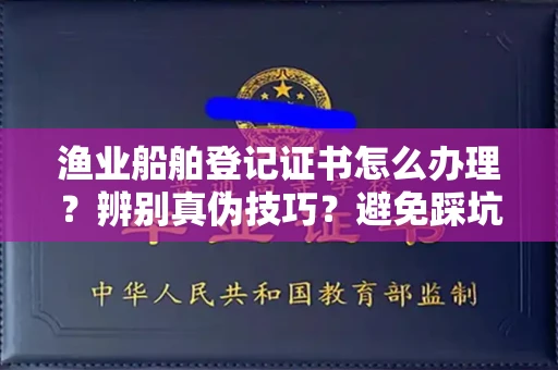 海口渔业船舶登记证书怎么办理?辨别真伪技巧?避免踩坑指南